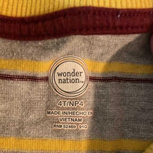 Three boys tops * size 4T * 2 shirts one pajama shirt - Picture 13 of 16